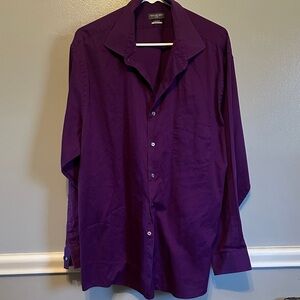 Van Heusen Rich Purple Men's Dress Shirt